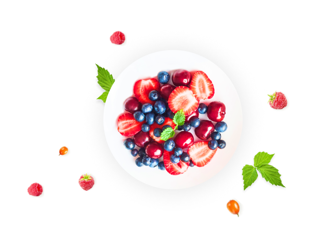 Mashed berries