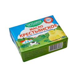Масло крестьянское сладко-сливочное