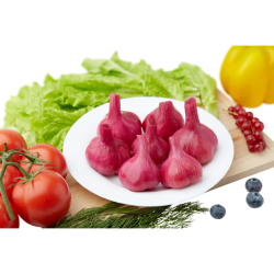 Чеснок соленый (красный)