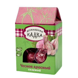 Чеснок красный солёный в вакуумной упаковке (Шоу-Бокс)