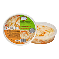 Капуста квашеная с морковью