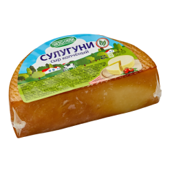 Сыр Сулугуни копчёный в вакуумной упаковке